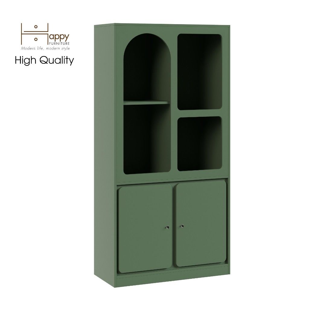 HAPPY FURNITURE , Tủ lưu trữ nhiều ngăn - SWEETY , TCM_065 , 90cm x 40cm x 180cm