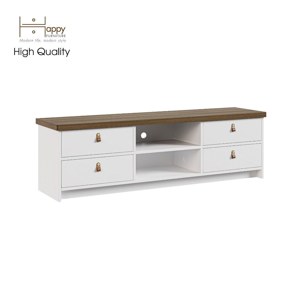 HAPPY FURNITURE , Kệ Tivi 6 ngăn - NOMIA , KTV_008 , 150x38x45cm