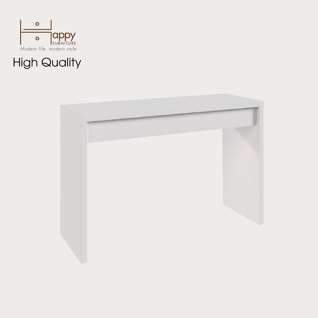 HAPPY FURNITURE , Bàn trang điểm ngăn kéo - DOOBIE , BAN_001 , 120cm x 41cm x 78cm