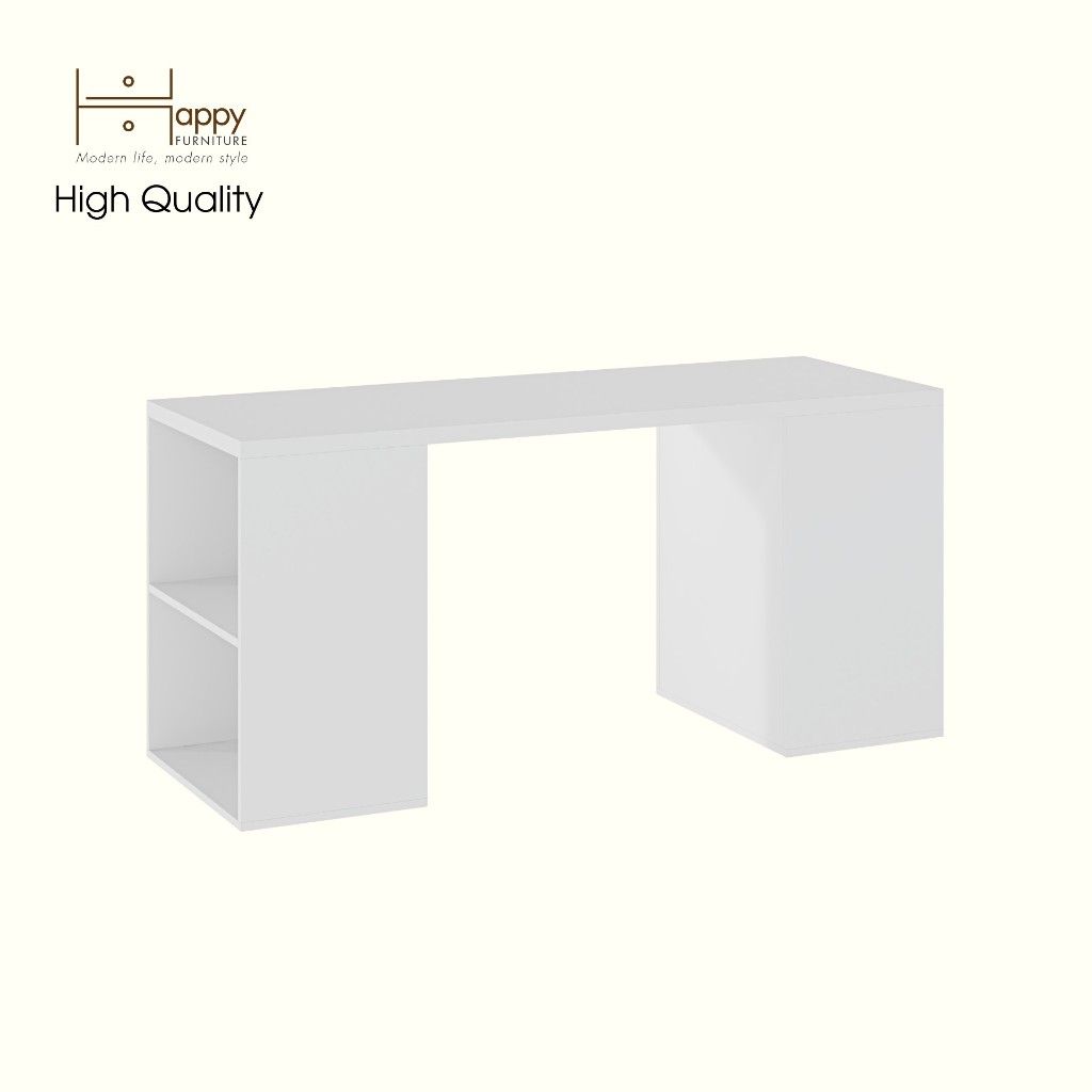 HAPPY FURNITURE , Bàn làm việc 4 ngăn - MAY , BAN_149 , 160cm x 59cm x 75cm DxRxC