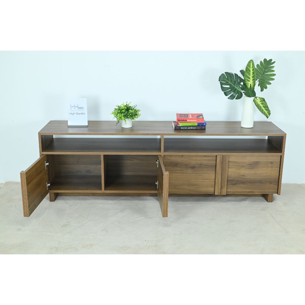 HAPPY FURNITURE , Kệ TV 4 cửa mở - MAVIS , KTV_040 , 180x40x56cm