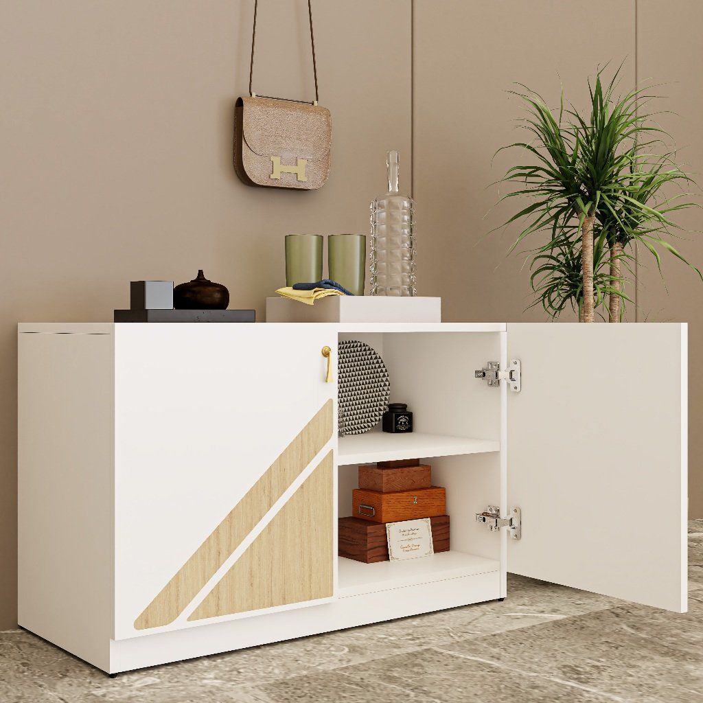 HAPPY FURNITURE , Tủ lưu trữ 2 cánh mở - CHARIS , TCM_117 , 84cm x 40cm x 54cm