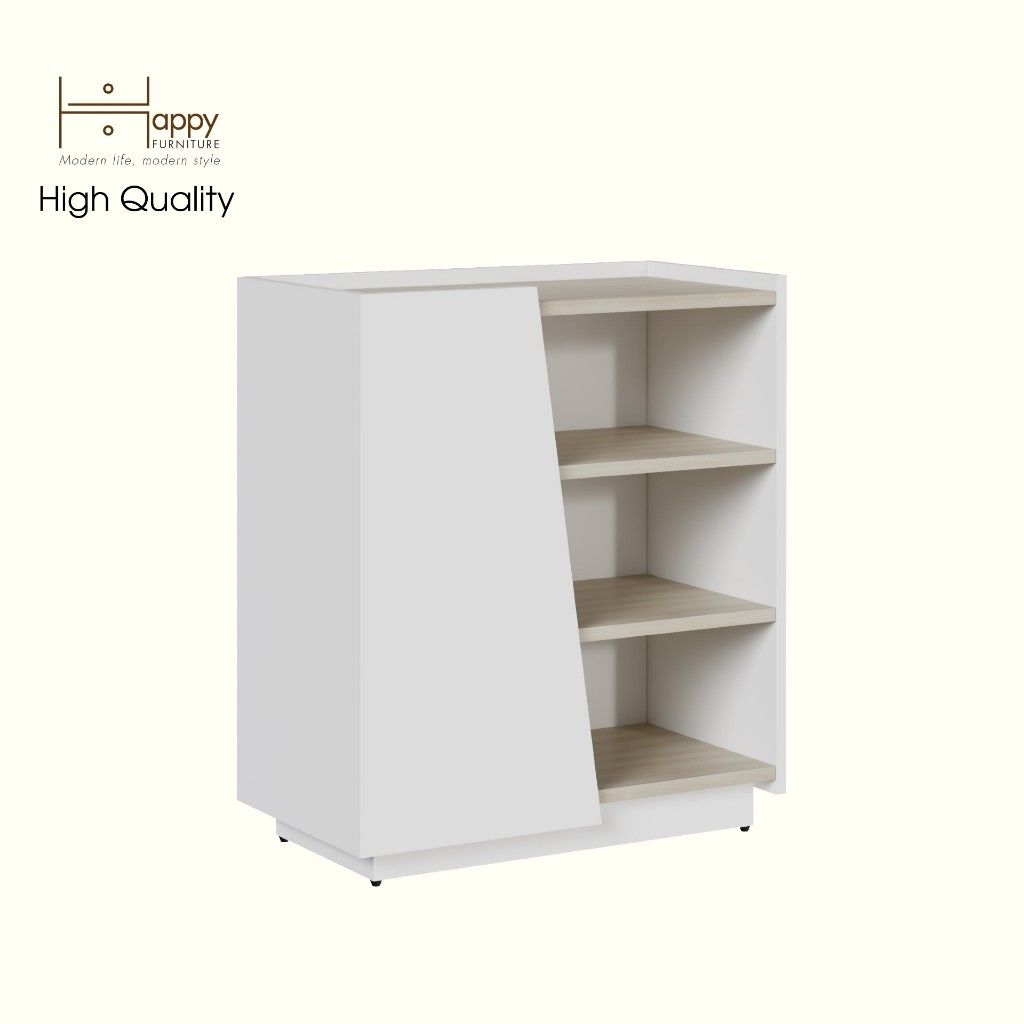 HAPPY FURNITURE , Tủ lưu trữ 1 cửa mở - VIGGO , TCM_174 , 62cm x 32cm x 70cm