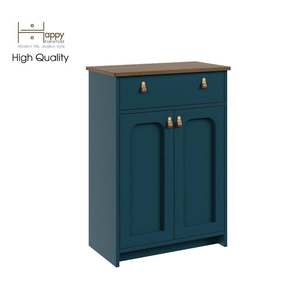 HAPPY FURNITURE , Tủ lưu trữ 2 cửa mở - NOMIA , TCM_036 , 64cm x 35cm x 90cm