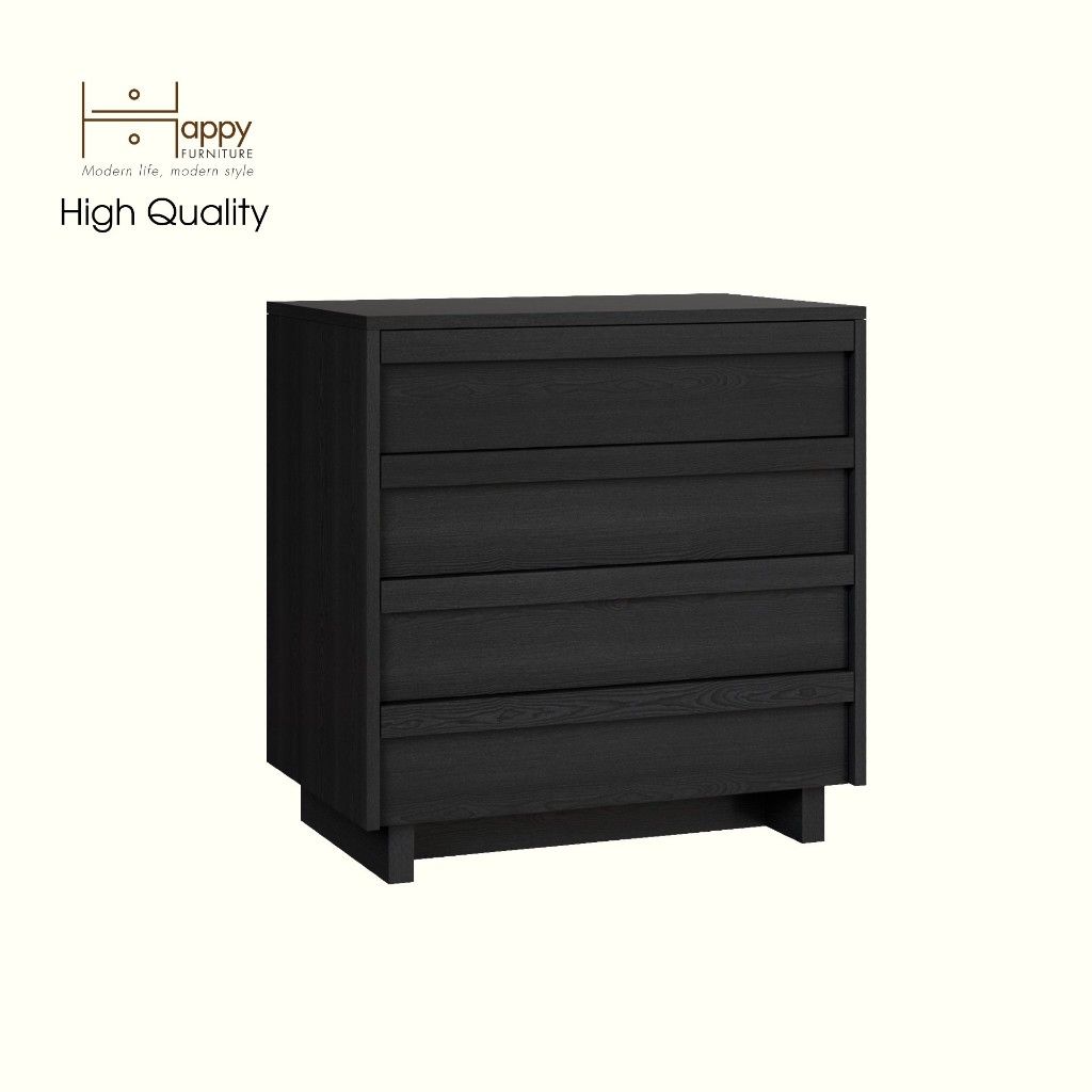 HAPPY FURNITURE , Tủ đựng đồ 4 ngăn kéo - MAVIS , THK_143 , 70cm x 45cm x 72cm