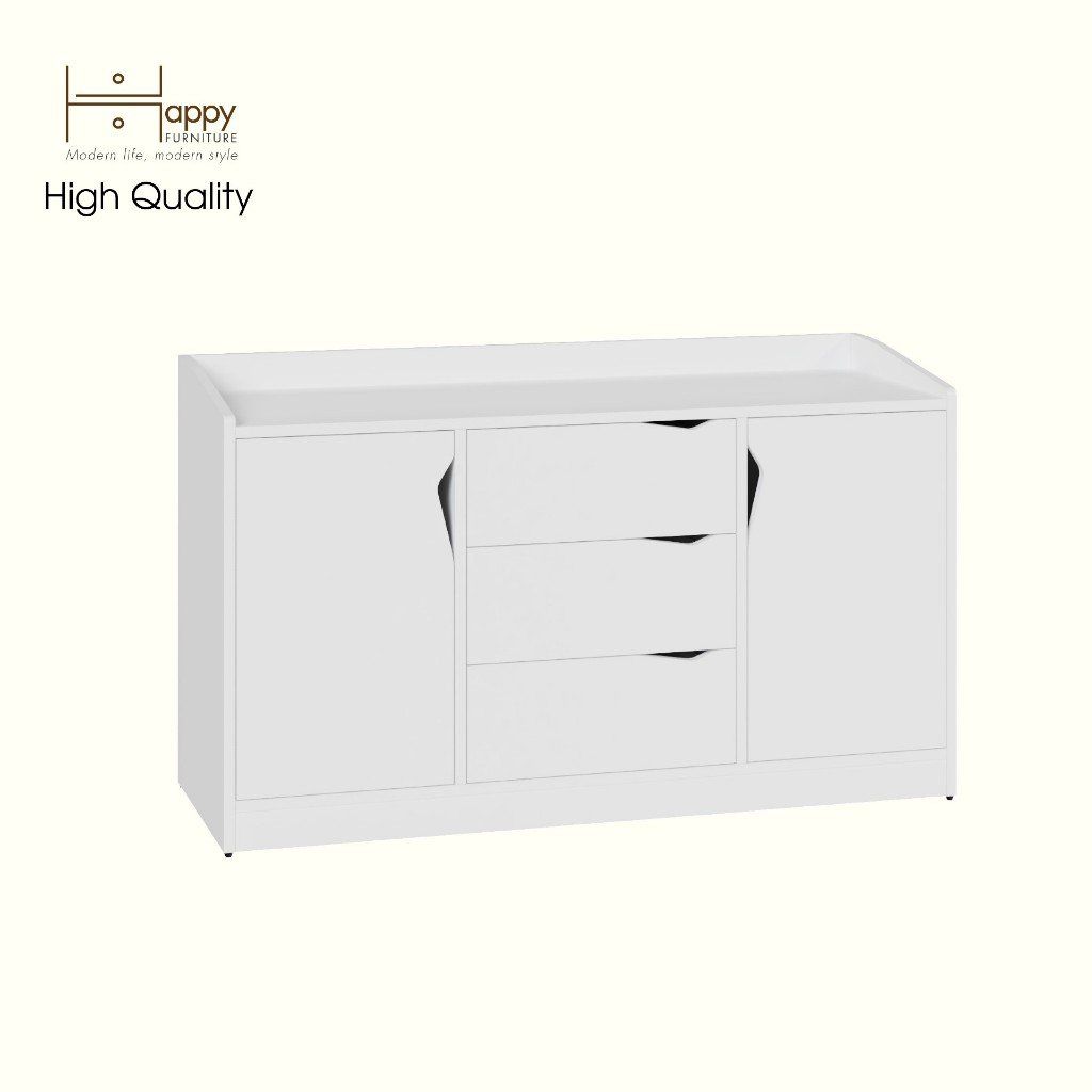 HAPPY FURNITURE , Tủ lưu trữ 2 cánh mở - WINNI , TCM_153 , 120cm x 40cm x 70cm