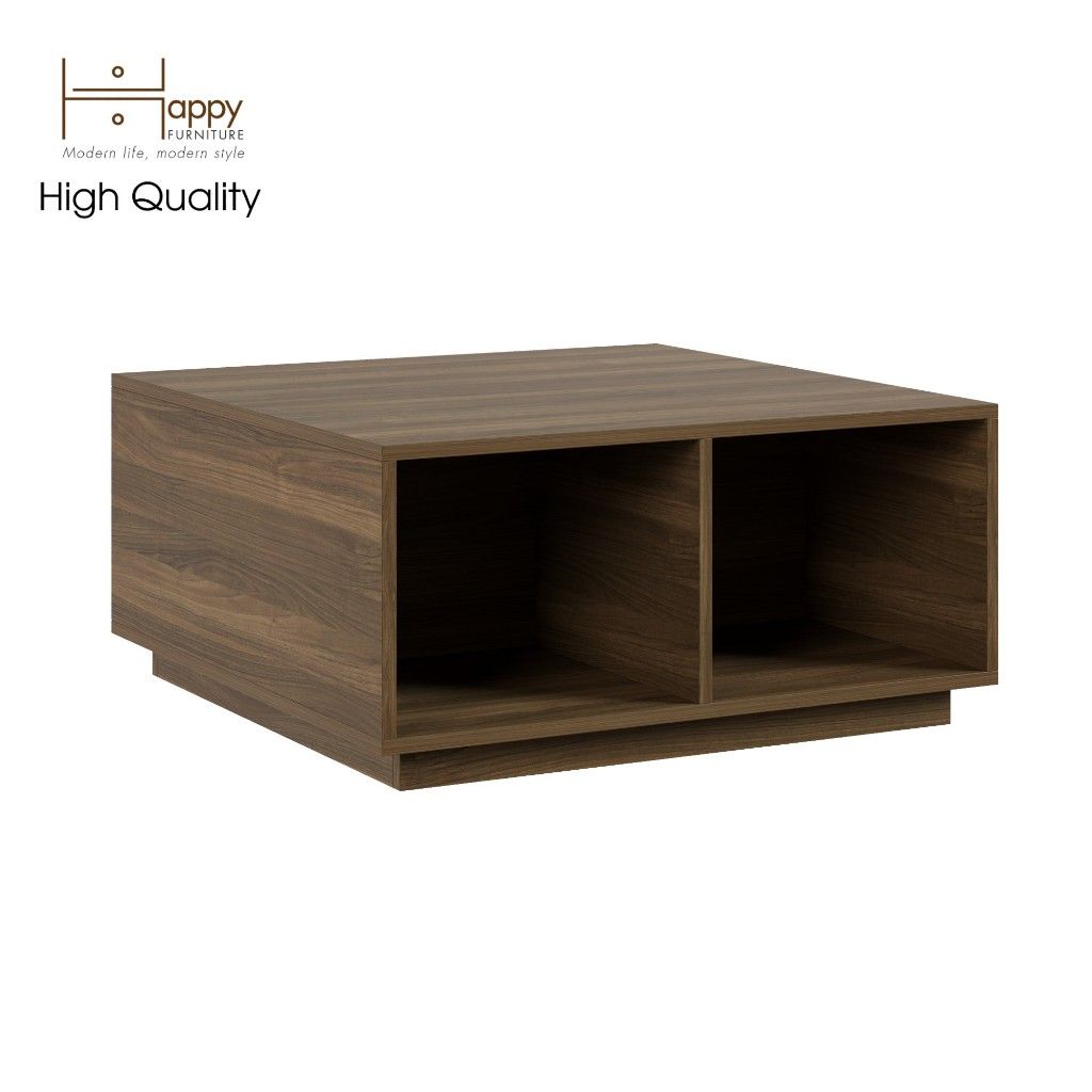 HAPPY FURNITURE , Bàn cà phê Bàn trà - ZANE , BAN_048 , 80cm x 80cm x 38cm