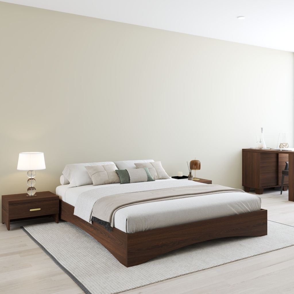 HAPPY FURNITURE , Giườngngủ - CHEVY, GNG_230 GNG_231 GNG_232 GNG_233 , 203cm x 26cm DxC