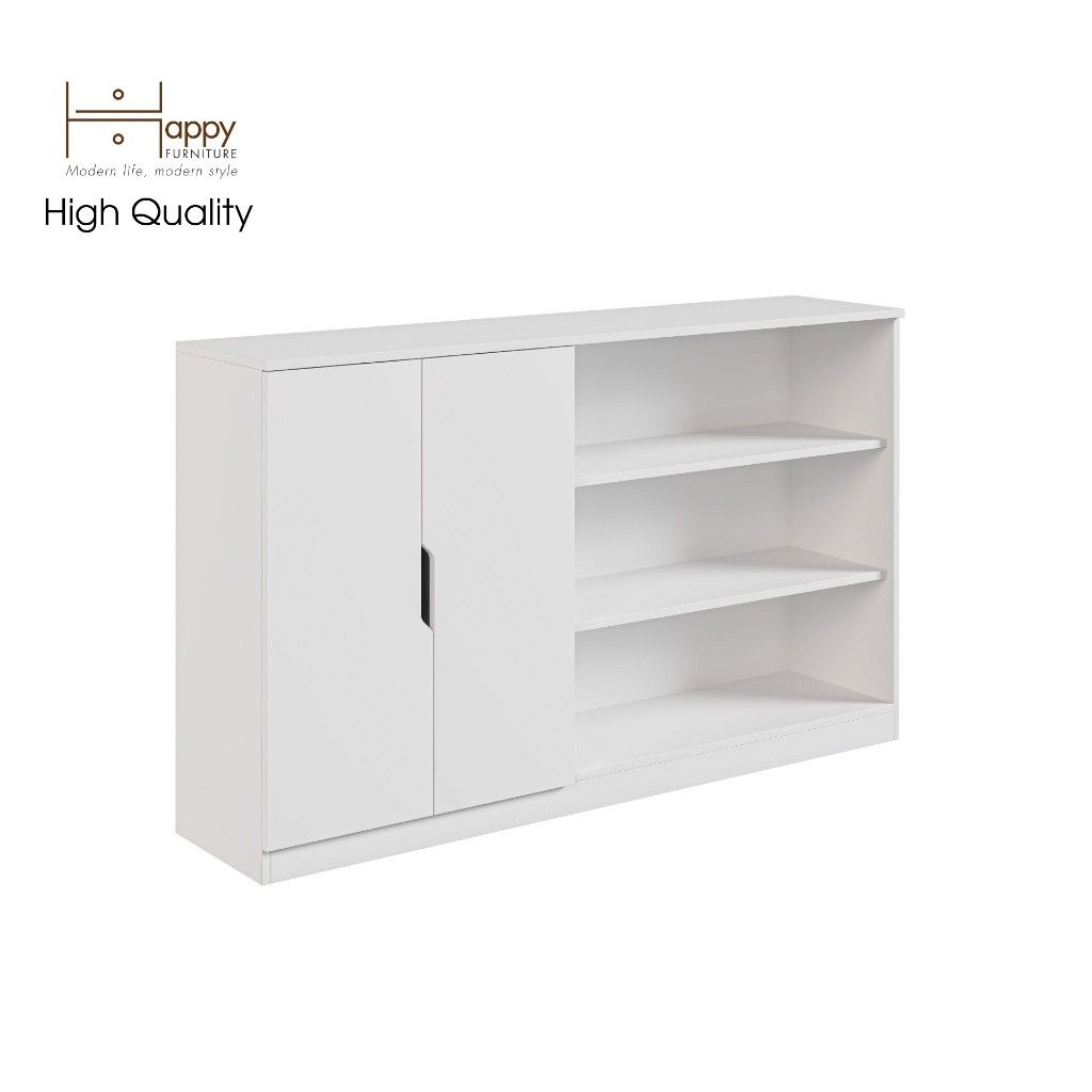 HAPPY FURNITURE , Tủ đựng đồ 6 ngăn - DASH , TCM_025 , 150cm x 35cm x 90cm