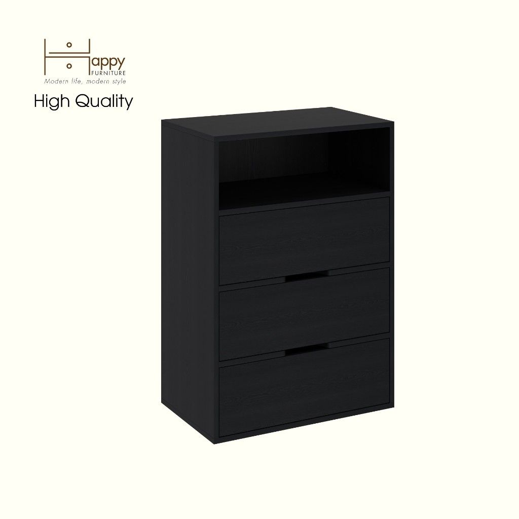 HAPPY FURNITURE , Tủ lưu trữ 3 ngăn kéo - LAYLA , THK_332 , 65cm x 40cm x 93cm DxRxC