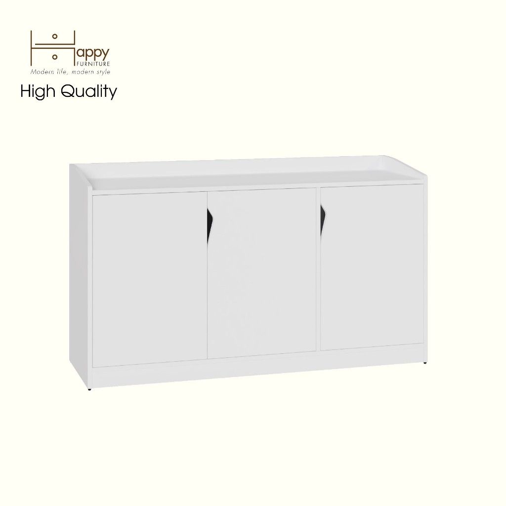 HAPPY FURNITURE , Tủ lưu trữ 3 cánh mở - WINNI , TCM_151 , 140cm x 40cm x 80cm