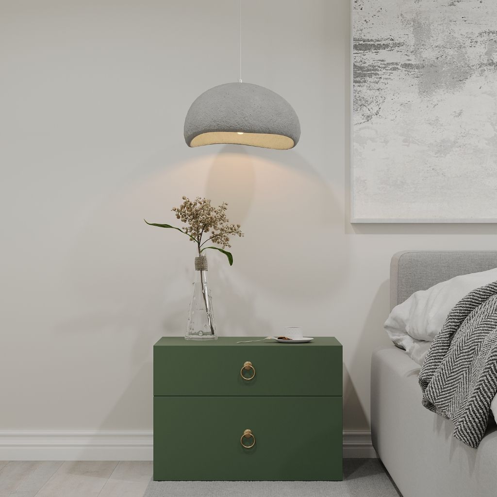 HAPPY FURNITURE , Táp đầu giường 2 hộc kéo - WESLEY , THK_049 , 56cm x 40cm x 40cm