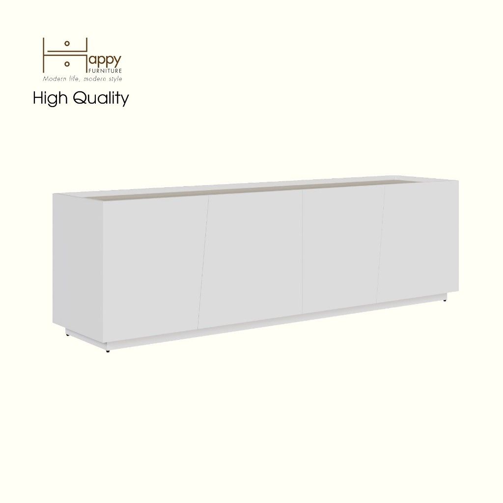 HAPPY FURNITURE , Kệ TV 4 cửa mở - VIGGO , KTV_047 , 180cm x 40cm x 54cm