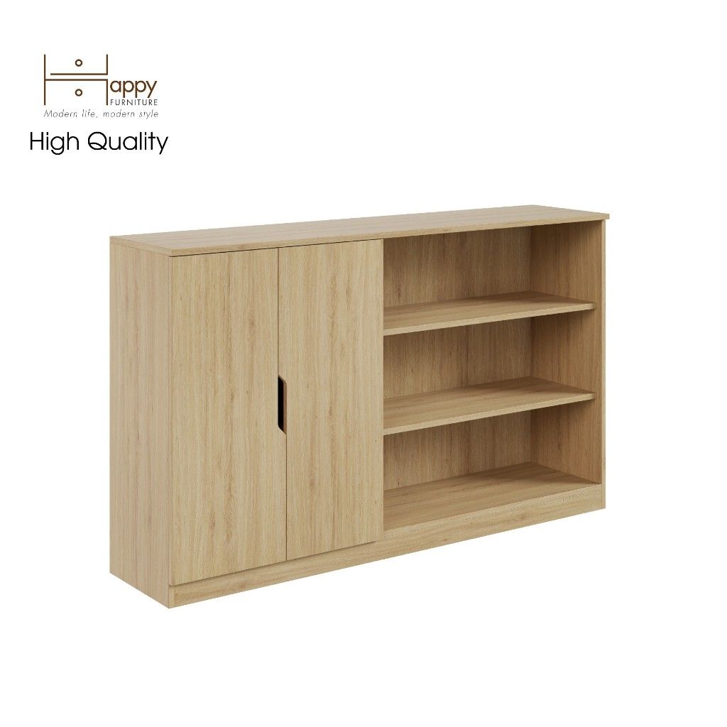HAPPY FURNITURE , Tủ đựng đồ 6 ngăn - DASH , TCM_025 , 150cm x 35cm x 90cm