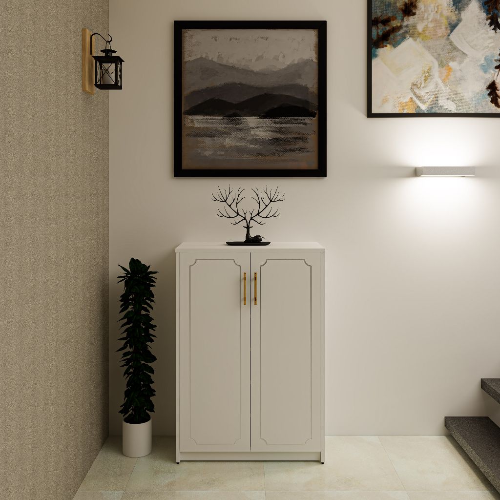 HAPPY FURNITURE , Tủ lưu trữ 2 cửa mở - NERIS , TCM_145 , 70cm x 34cm x 100cm