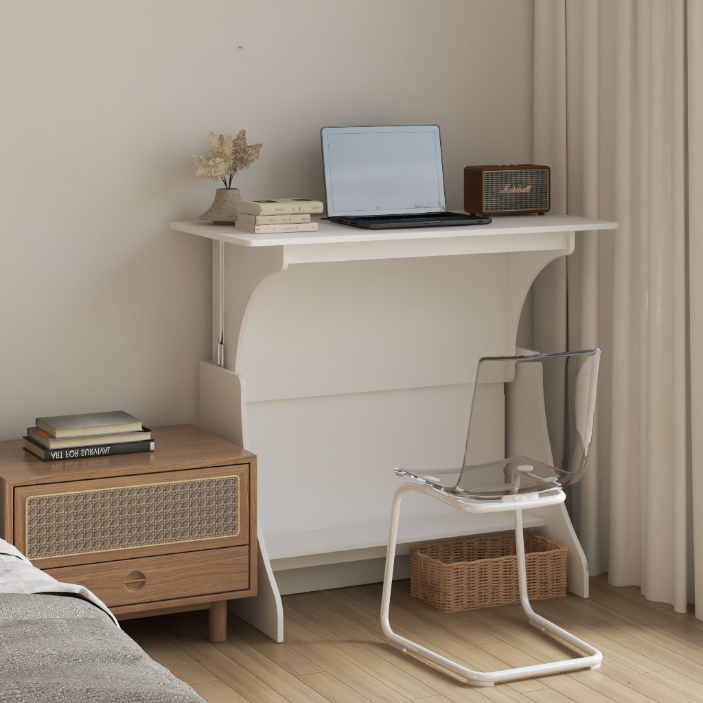 HAPPY FURNITURE , Bàn nâng hạ thông minh tự động tăng giảm chiều cao - HELI , BAN_E_002 , 120cm x 60cm x 70cm
