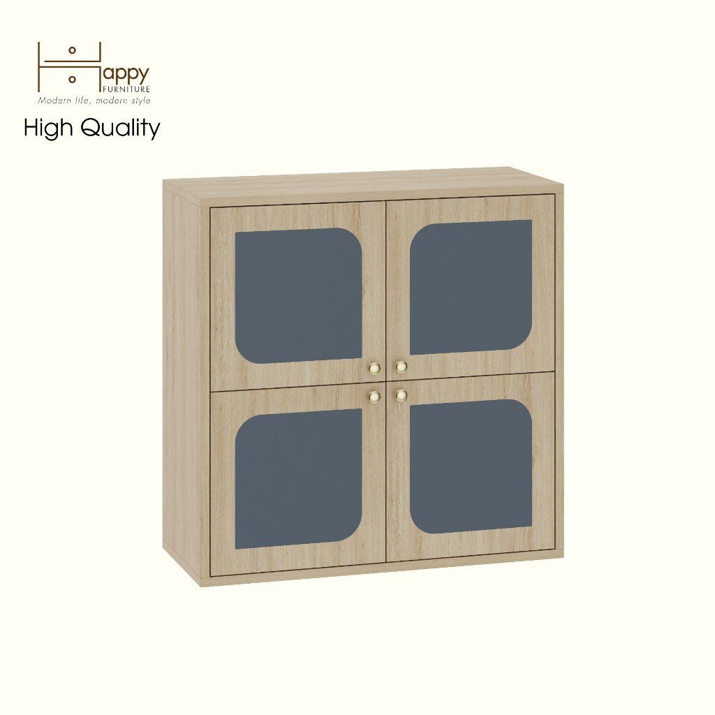 HAPPY FURNITURE , Tủ lưu trữ 4 cánh mở - BANA , TCM_123 , 70cm x 30cm x 70cm