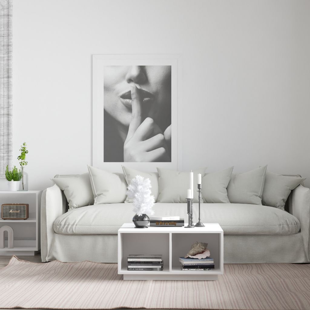 HAPPY FURNITURE , Bàn cà phê Bàn trà - ZANE , BAN_048 , 80cm x 80cm x 38cm