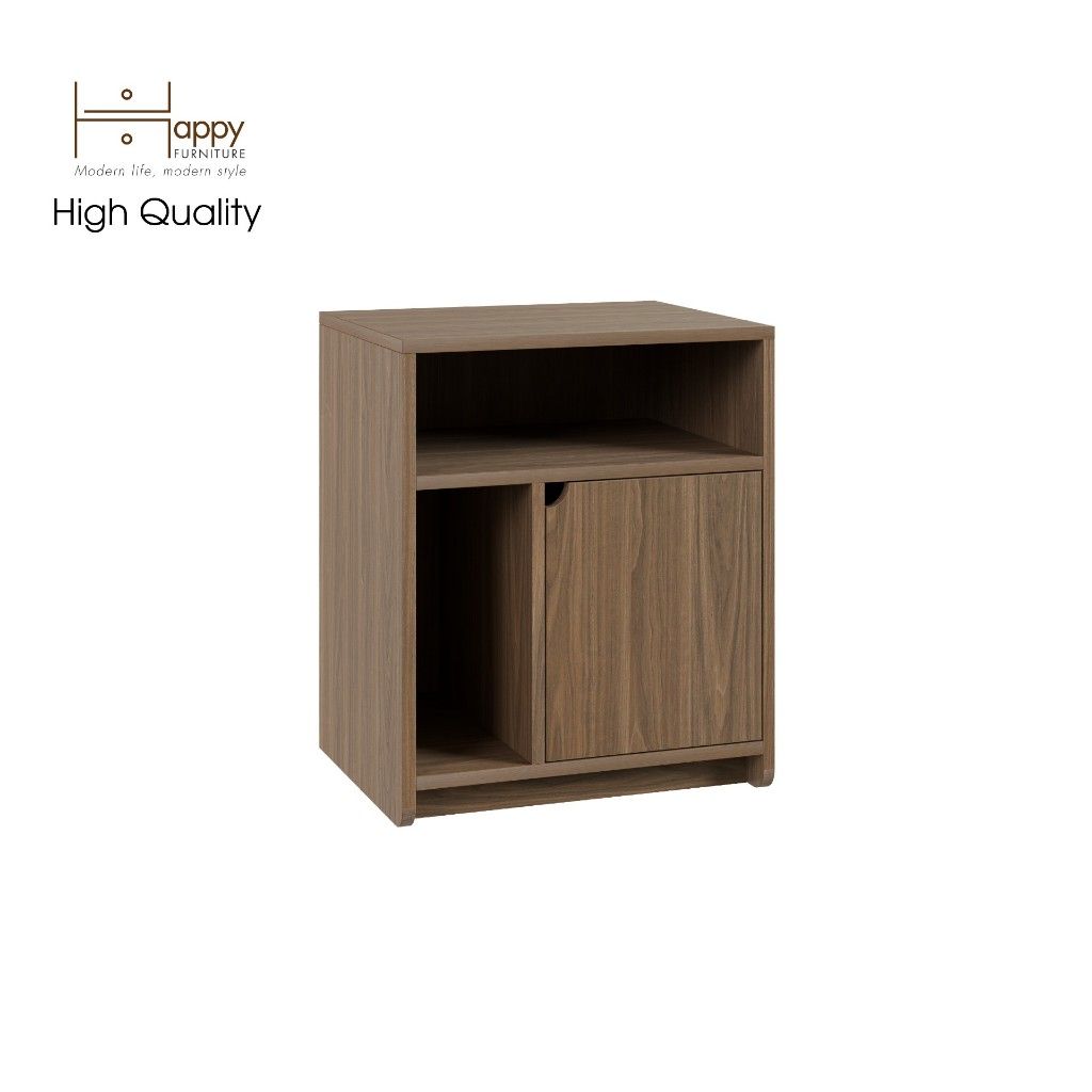 HAPPY FURNITURE , Táp đầu giường 3 ngăn - CIRCLE , TCM_067 , 50cm x 40cm x 60cm