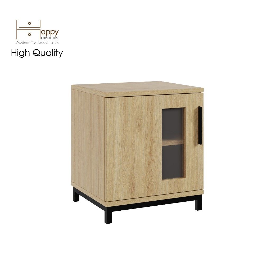 HAPPY FURNITURE , Táp đầu giường chân sắt - LOUIS , TCM_034 , 40cm x 35cm x 46cm