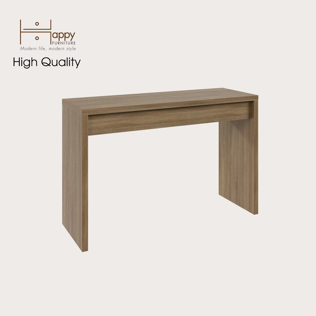 HAPPY FURNITURE , Bàn trang điểm ngăn kéo - DOOBIE , BAN_001 , 120cm x 41cm x 78cm