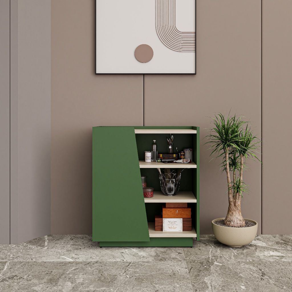 HAPPY FURNITURE , Tủ lưu trữ 1 cửa mở - VIGGO , TCM_174 , 62cm x 32cm x 70cm
