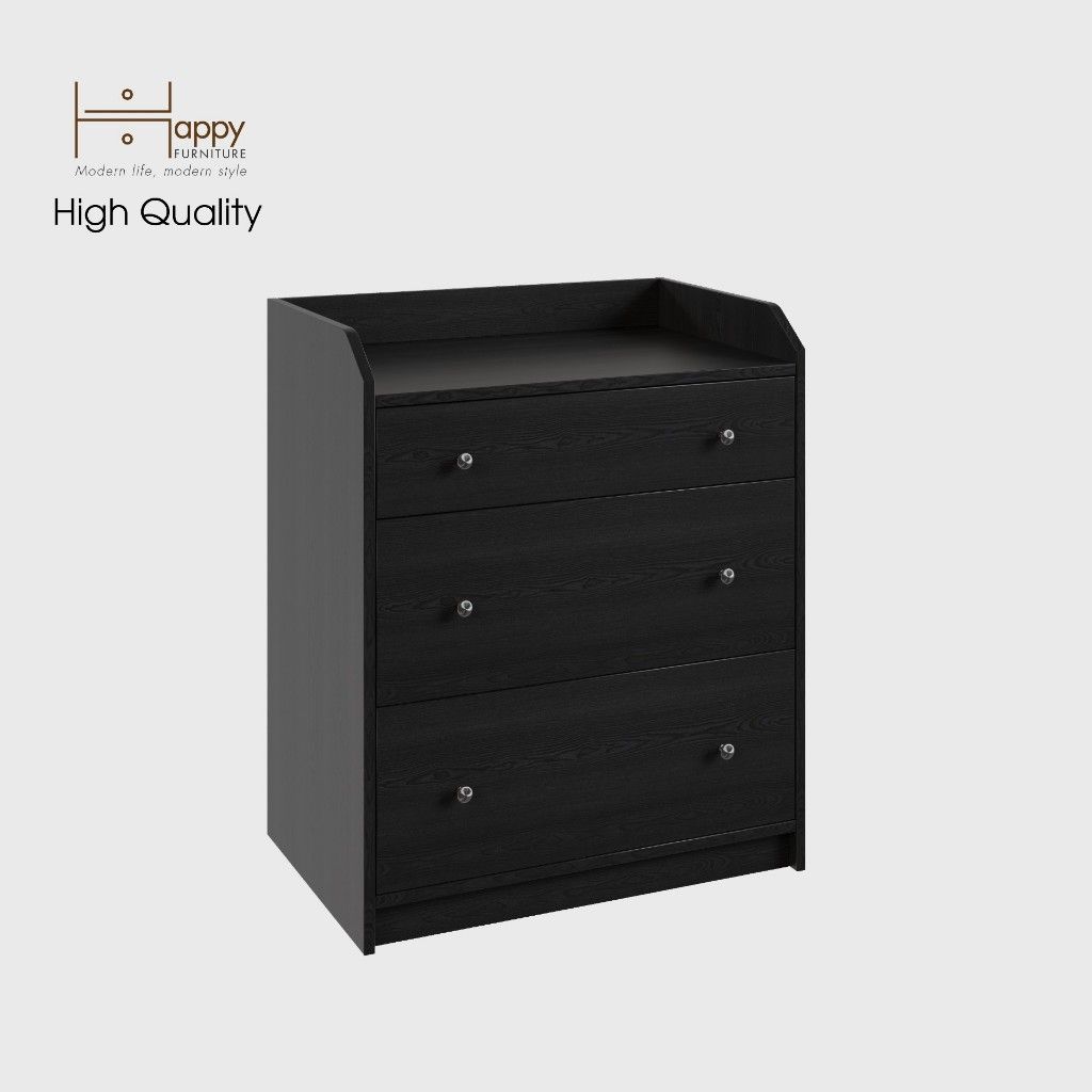 HAPPY FURNITURE , Tủ 3 tầng - CANA , THK_008 , 70cm x 46cm x 84cm