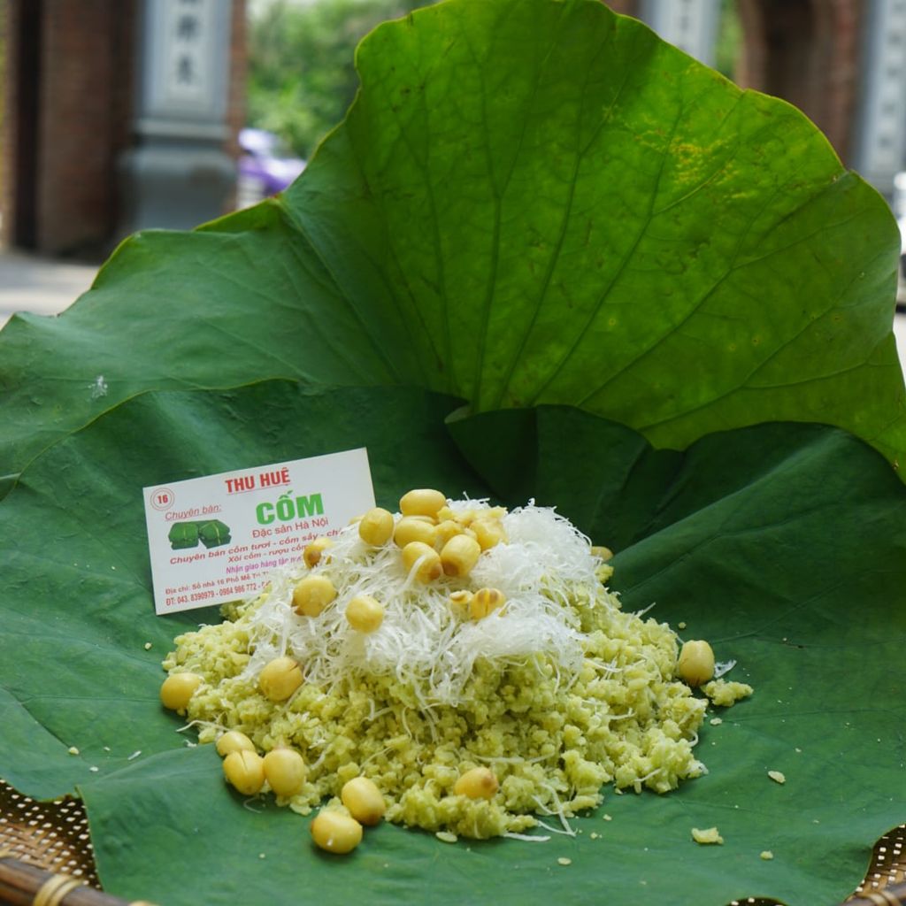 Xôi cốm Hà Nội
