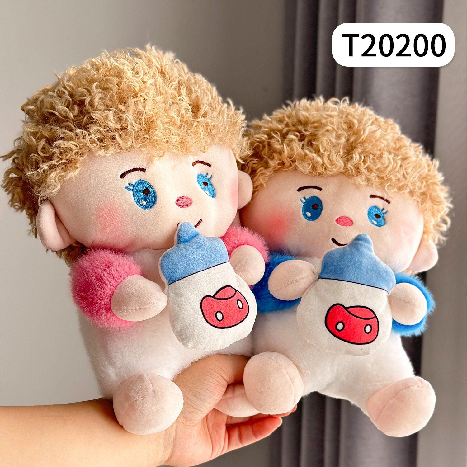Thú bông 24cm búp bê ti sữa-T20200