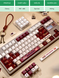 8BIT Đỏ Trắng - PBT & PC - DyeSub