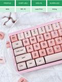 Pink Crystal - MOA - Lazer Print