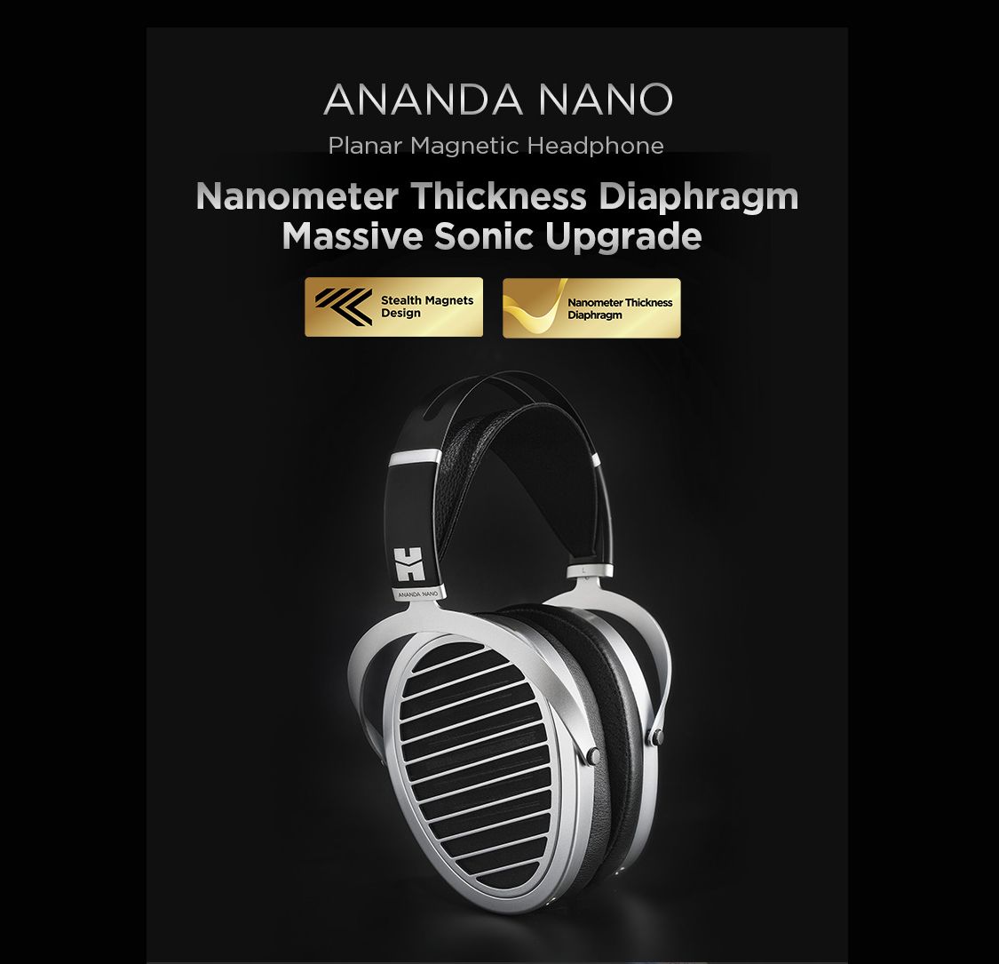 Tai nghe từ phẳng Planar Over Ear chụp tai Open Hifiman Ananda Nano
