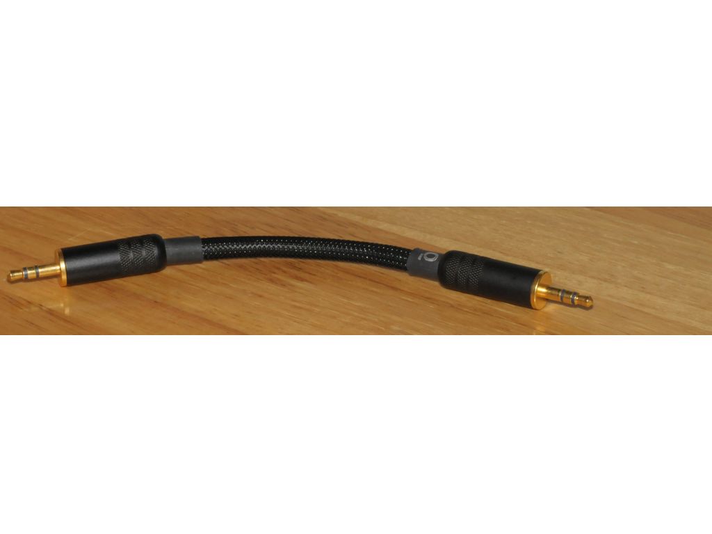 Dây iQube Silvercab goldplated Switchcraft 3,5" to 3,5" cable