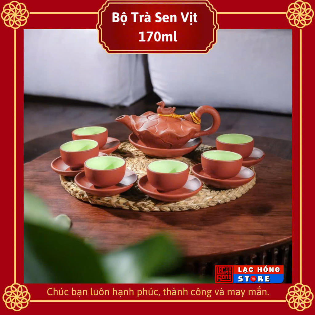 Bộ trà sen vịt cao cấp LHCEVN-0441