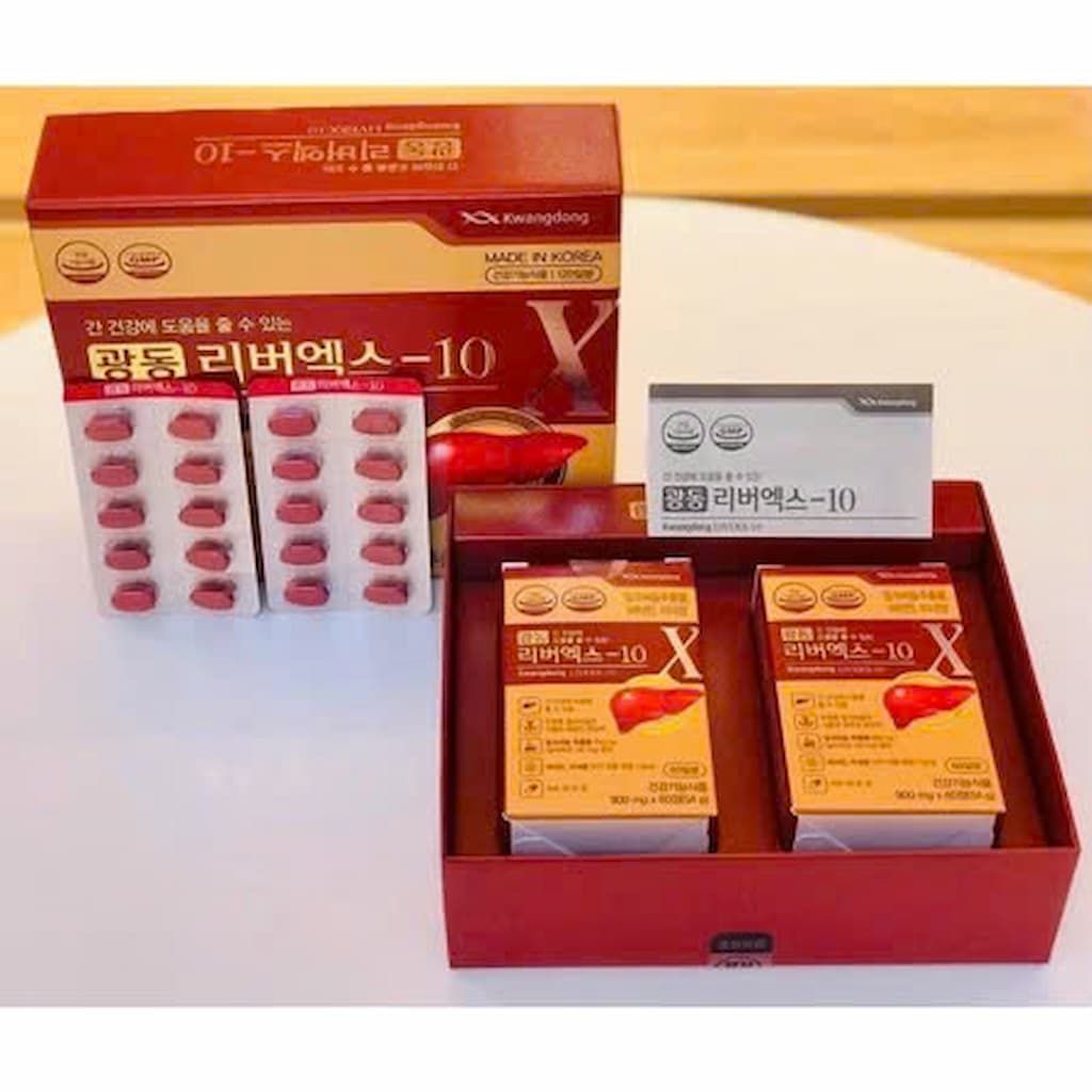 Viên Uống Bổ Gan Kwangdong LiverX-10 Hàn Quốc LHHEKR-0025