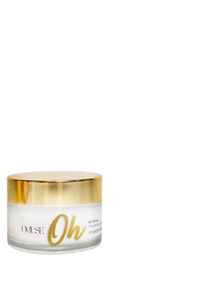 [Quà tặng không bán] Kem dưỡng trắng da mặt, dưỡng ẩm và hỗ trợ giảm thâm OMUSE Oh So Glowy Brightening Cream 50g