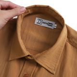 Áo sơ mi đũi nam dài tay dáng rộng chất liệu đũi xước mềm nhẹ DATAMAN - SMDT22-02