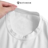Áo phông nam cổ tròn tay ngắn DATAMAN basic, 100% cotton co giãn 4 chiều, chống nhăn hiệu quả - TCT22-02