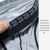 Quần sịp đùi nam BOXER cao cấp, cạp logo DATAMAN, vải bamboo ngăn mùi, ngăn vi khuẩn, co giãn 4 chiều - BXDT03