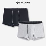 Quần sịp đùi nam BOXER cao cấp, cạp logo DATAMAN, vải bamboo ngăn mùi, ngăn vi khuẩn, co giãn 4 chiều - BXDT03