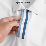 Áo Polo Nam DATAMAN trơn cổ bẻ, nẹp dệt, vải cá sấu CVC cao cấp, form slimfit - PLV2308