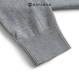 Áo Polo nam dài tay DATAMAN dệt kim, phong cách Hàn Quốc sợi visco chun mềm mịn, không bai xù, bo tay bo gấu - DT29