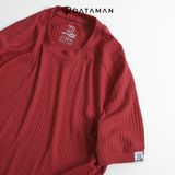 Áo thun nam 100% cotton DATAMAN, co giãn 4 chiều, thoáng mát, tay raglan trẻ trung - ATCT22-01
