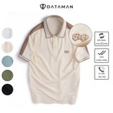 Áo Polo Nam DATAMAN cổ bẻ thêu LOGO nổi, vải cá sấu CVC cao cấp, nam tính, trẻ trung, thanh lịch - PLV2304