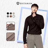 Áo len cổ lọ nam dáng basic chất len mềm mại giữ nhiệt DATAMAN - ALCL01