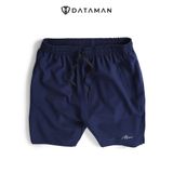 Quần short thể thao nam Ultra Short DATAMAN, co giãn, có khoá kéo năng động, in nổi chữ MAN - QS22-02