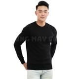 Áo len nam cổ tròn mỏng DATA MAN, chất len cotton mềm mại, không bai xù