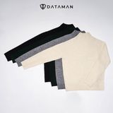 Áo len cổ lửng nam DATAMAN, chất liệu mohair mỏng nhẹ mềm mịn - DT34