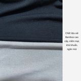 Quần sịp đùi nam BOXER cao cấp, cạp logo DATAMAN, vải bamboo ngăn mùi, ngăn vi khuẩn, co giãn 4 chiều - BXDT03