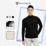 Áo len cổ lửng nam DATAMAN, chất liệu mohair mỏng nhẹ mềm mịn - DT34